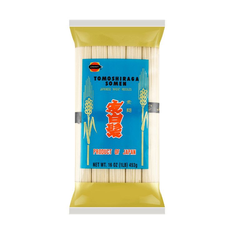 Tomoshiraga Somen - Japanese Wheat Noodles, 16 oz