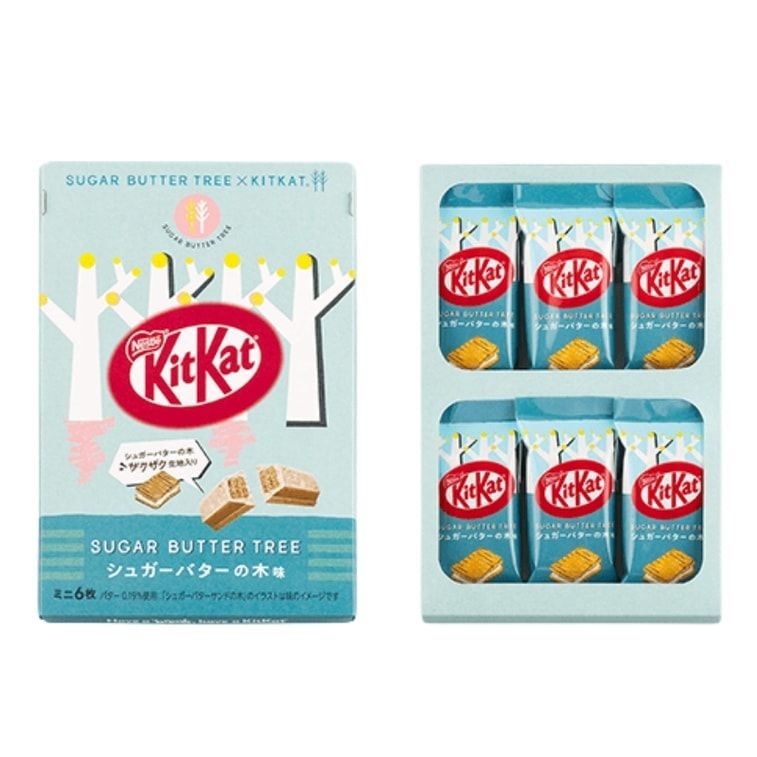 KITKAT Sugar Butter Tree Chocolate Wafer 6pc