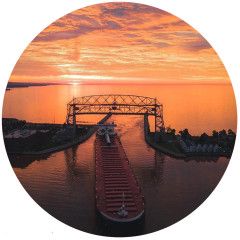 Jar Opener, Ship Passing Lift Bridge | Andrea's Silicone Trivets