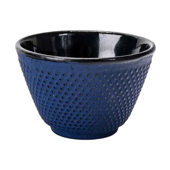 4oz Navy Hobnail Cast Iron Tea Cup (1/36)