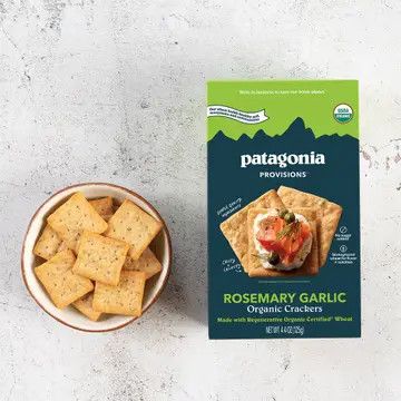 Crackers - Organic Rosemary Garlic Crackers (4.4 oz box)