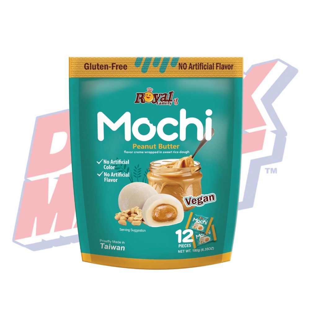 Royal Family Peanut Butter Mochi 180g (Taiwan) | Global Bite