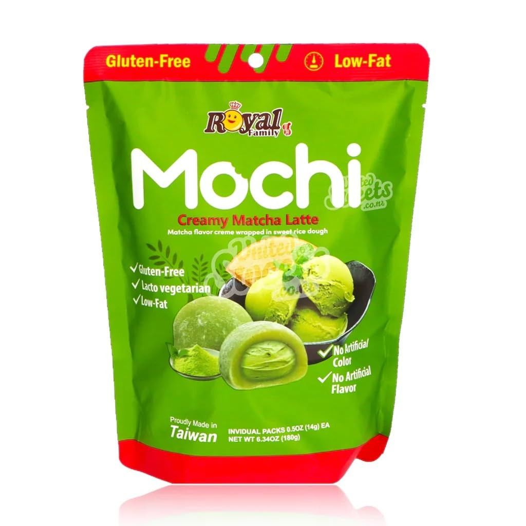Royal Family Creamy Matcha Latte Mochi 180g (Taiwan) | Global Bite