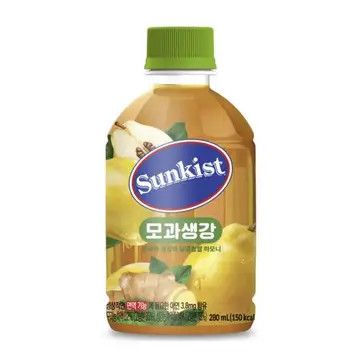 Sunkist Honey Yuzu Pear &amp; Ginger 280ml (Korea)