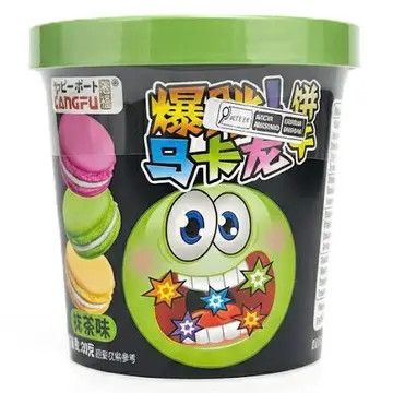 Gangfu Matcha Flavor Macaron 80g (China)