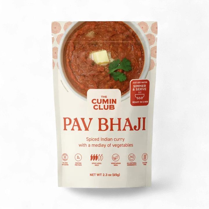 The Cumin Club Pav Bhaji - Ready To Eat Indian Meal