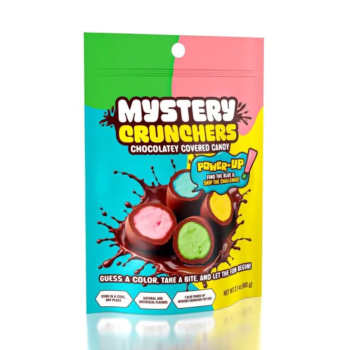 Mystery Crunchers Power-Up! Candy Color Reveal Bites 2.1oz