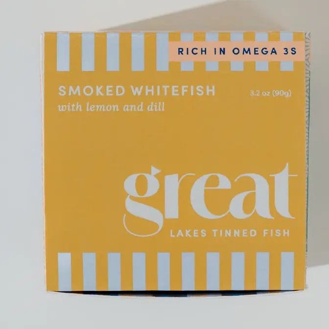 Smoked Whitefish with Lemon and Dill | Great Lakes Tinned Fish
