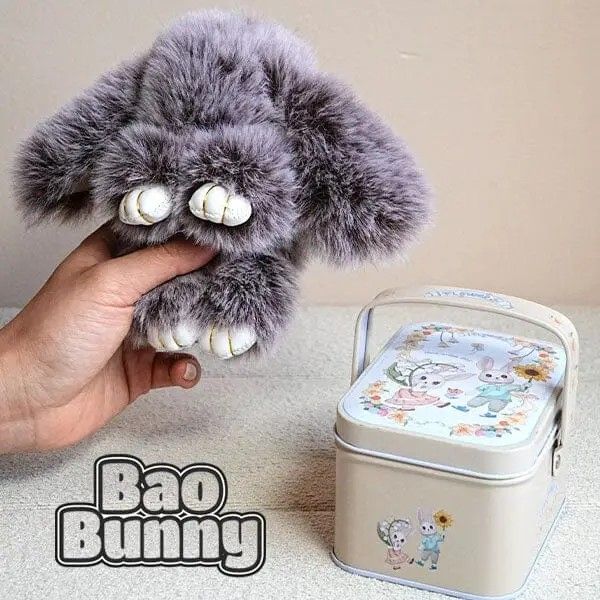 Bao Bunny™ Furry Kawaii Plush Keychain Mystery Tin | PDQ