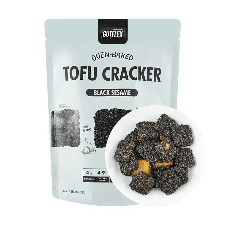 Tofu-Black Sesame Cracker, 2.47 oz