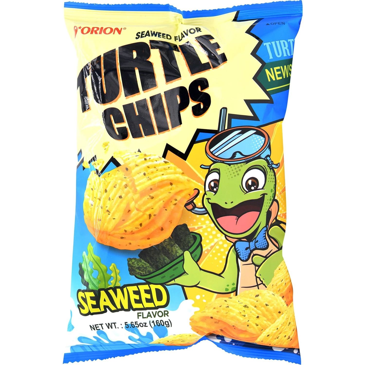 Turtle Chip Seaweed Flavor, 5.64 oz