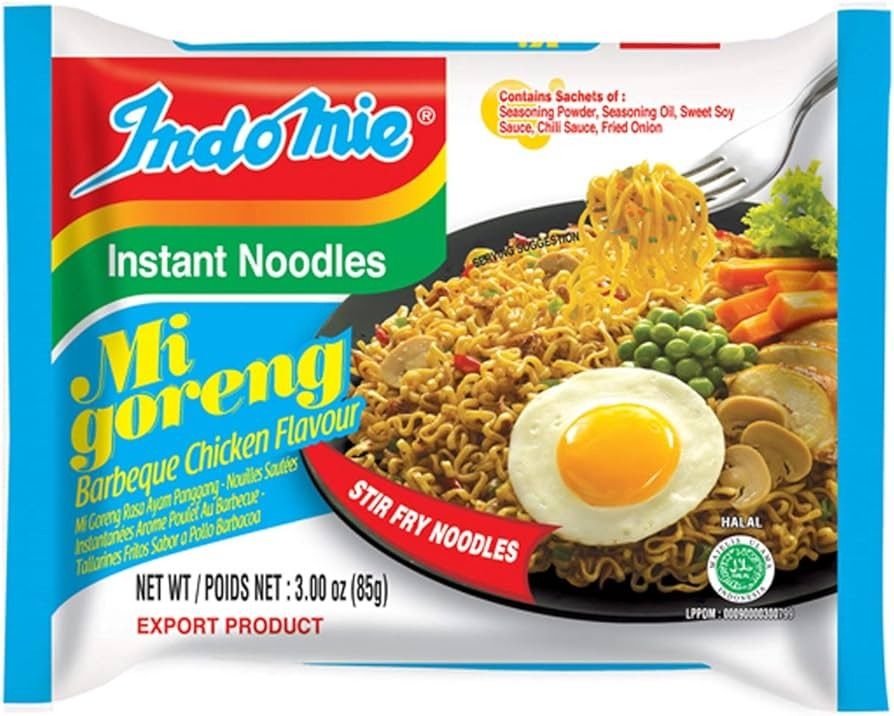 Mi Goreng Fried Noodles BBQ Chicken Flavor,3 oz