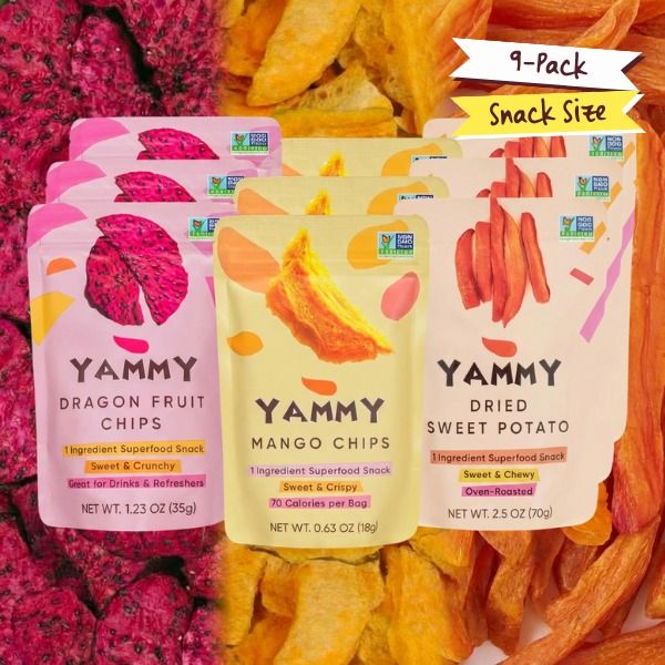 Dry-fried vegetarian snacks Mixed flavor 32g, Single Pack | Yami