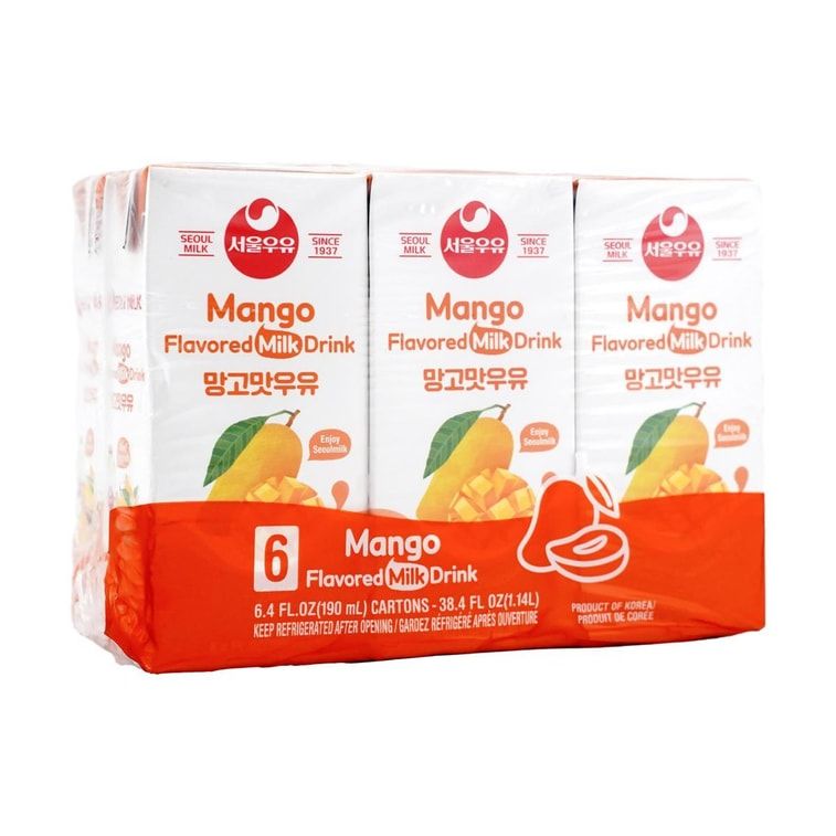 Mango Flavor Milk,6.42 fl oz