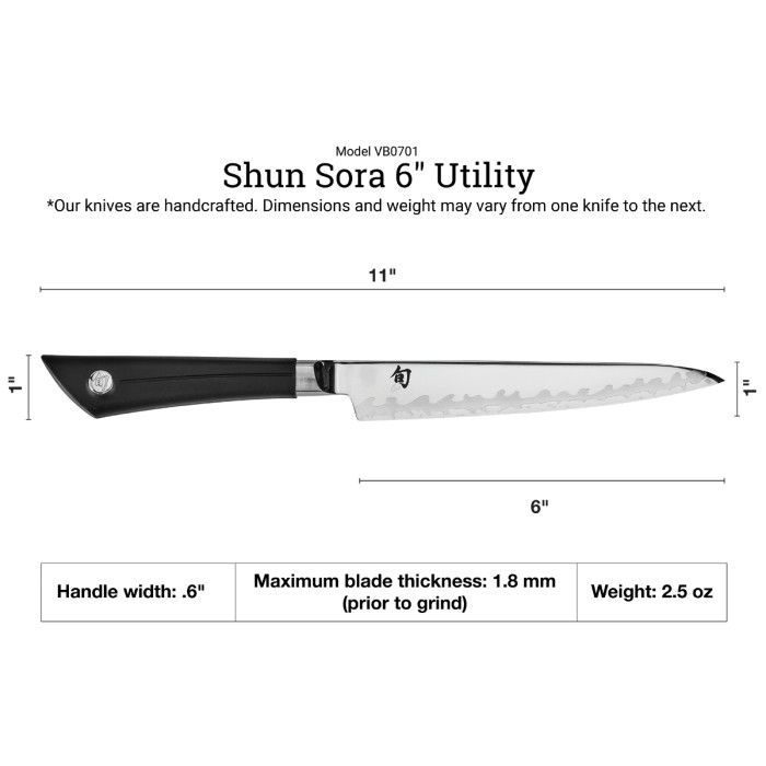 Sora Ultimate Utility 6"