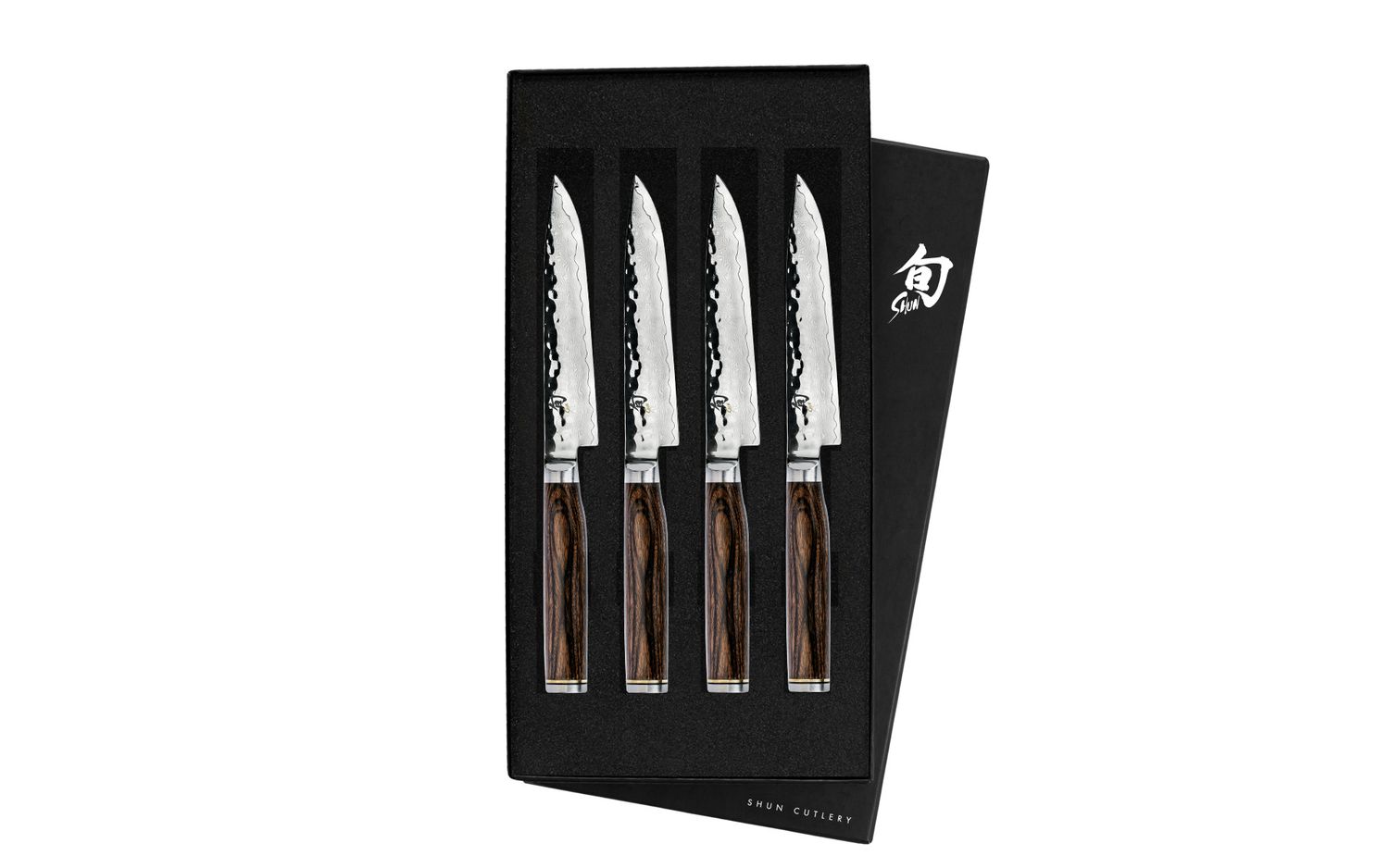 Premier 4 Pc Steak Knife Set: Four Steak Knives (TDM0711) in a boxed set.