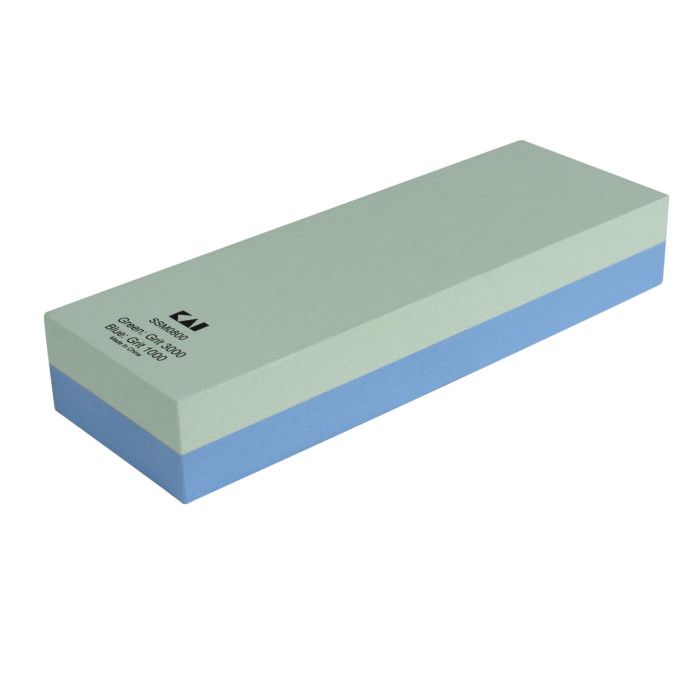 Combination Whetstone w/ Rubber Base: 1000/3000 Grit