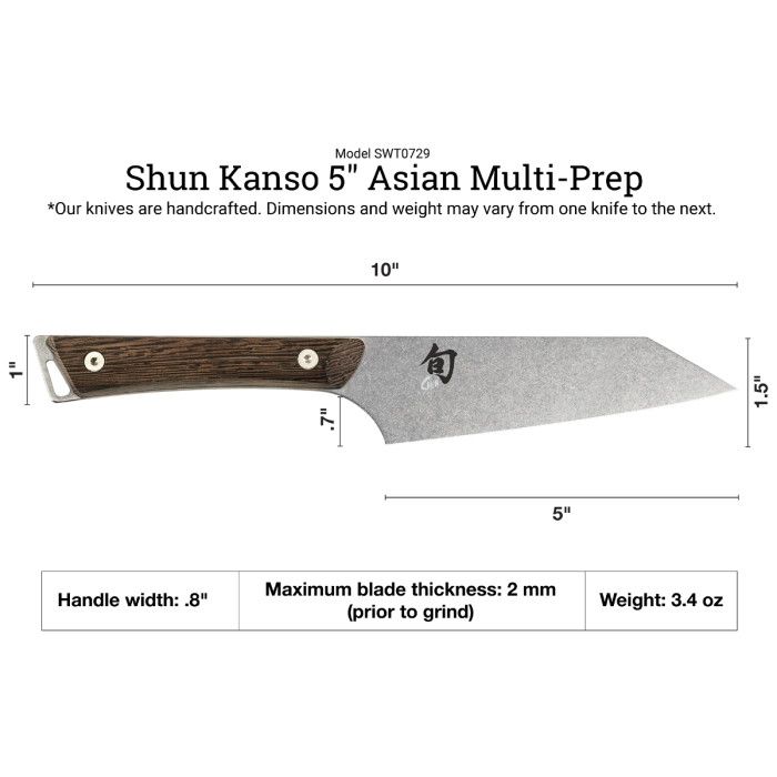 Kanso Asian Multi-Prep 5"