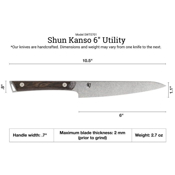 Kanso Utility 6"