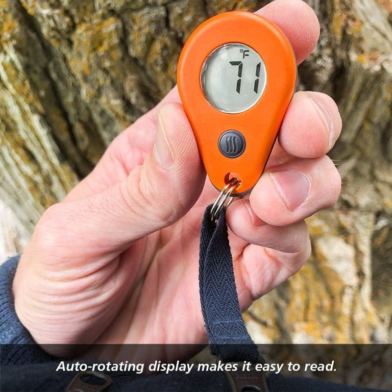 ThermoDrop® Zipper-Pull Thermometer - Red | ThermoWorks