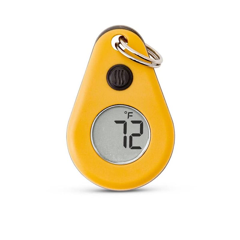 ThermoDrop® Zipper-Pull Thermometer - Yellow | ThermoWorks