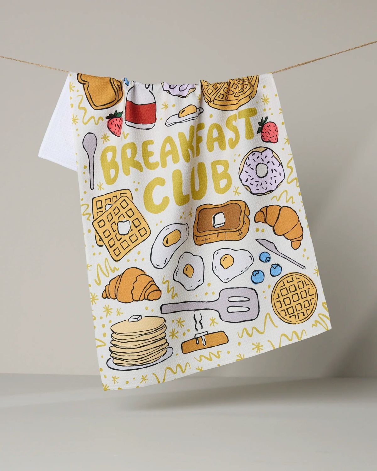 Breakfast Club Tea Towel | Geometry