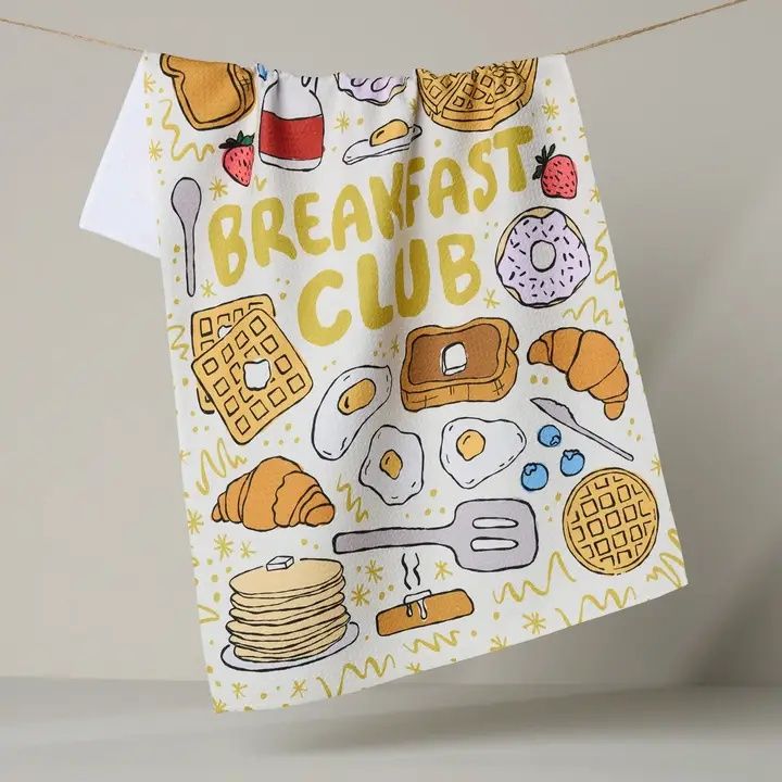 Breakfast Club Tea Towel