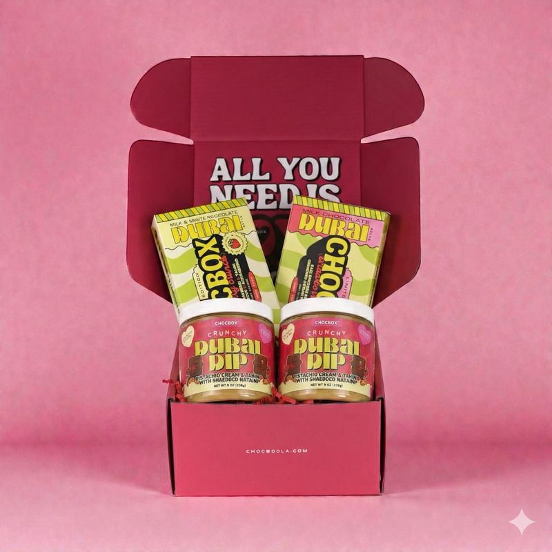 Chocbox - Strawberry Crunch Dubai Chocolate Bar (Strawberry Crunch Milk Bar) | Chocbox