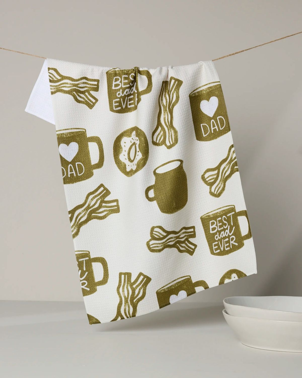 Dad Fuel Tea Towel | Geometry