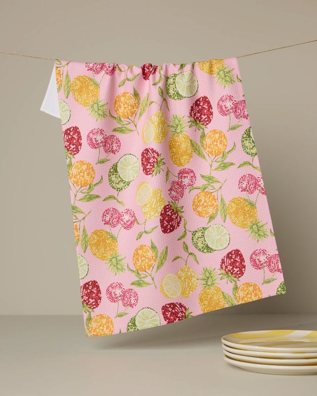 Disco Fruits Tea Towel | Geometry