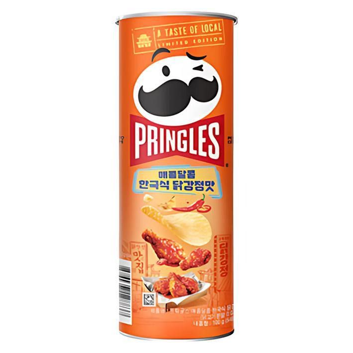 Pringles Sweet &amp; Spicy Korean Chicken Flavor– 100g (Korea) | Global Bite