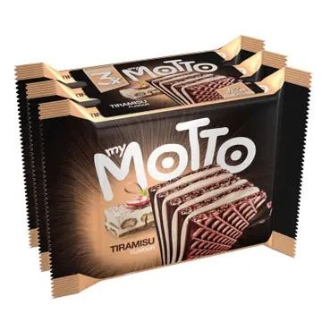My Motto 3 pack Tiramisu Wafers (European) | Global Bite