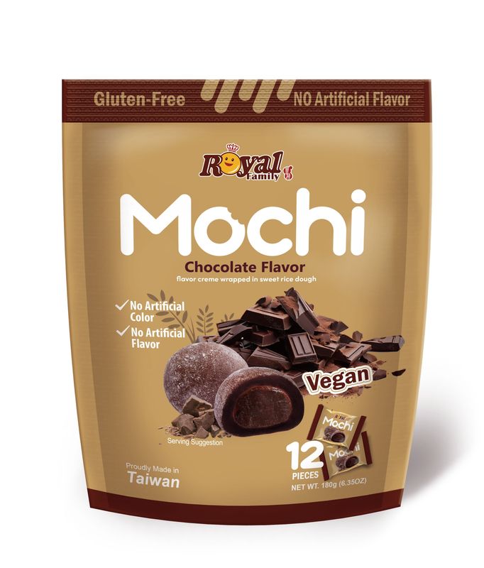 Royal Family Chocolate Flavor Mochi 180g (Taiwan) | Global Bite
