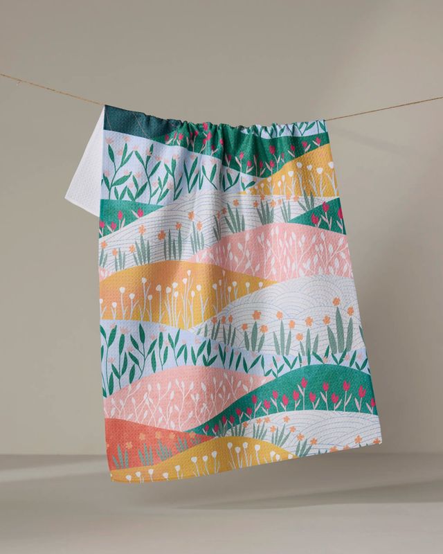 Sunrise Mountains Tea Towel