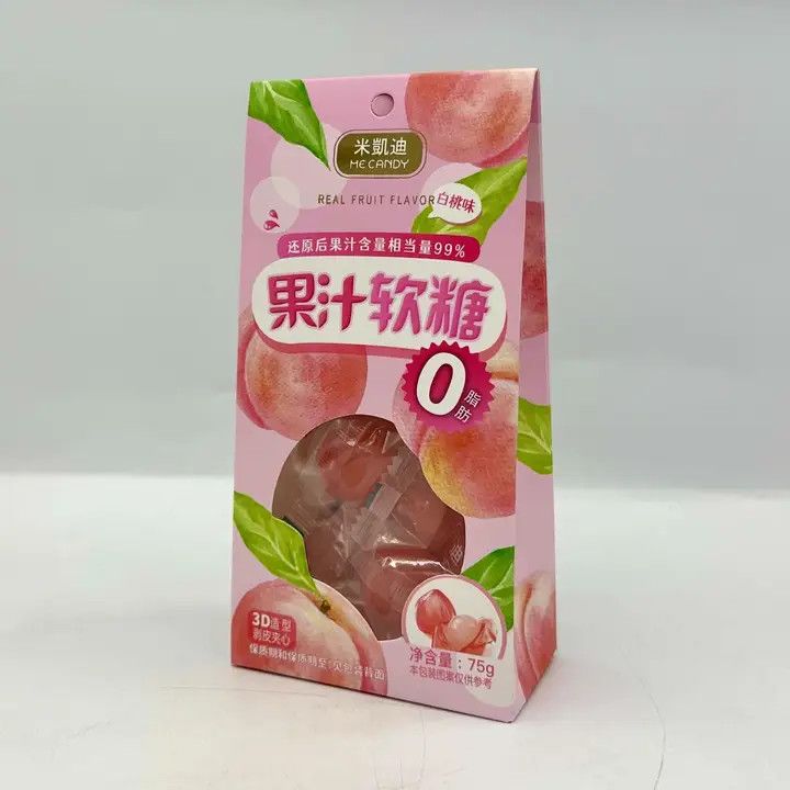 99 White Peach Peelable Gummy 75g (China) | Global Bite