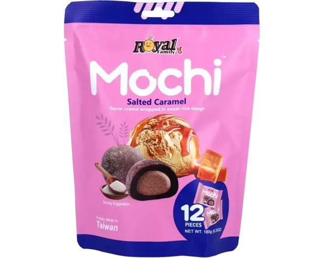 Royal Family Salted Caramel Mochi 180g (Taiwan) | Global Bite