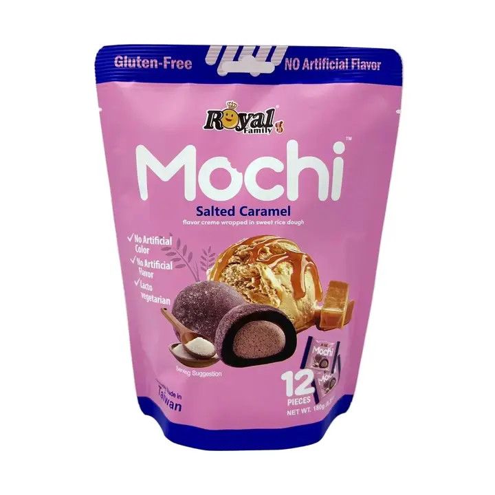 Royal Family Salted Caramel Mochi 180g (Taiwan)