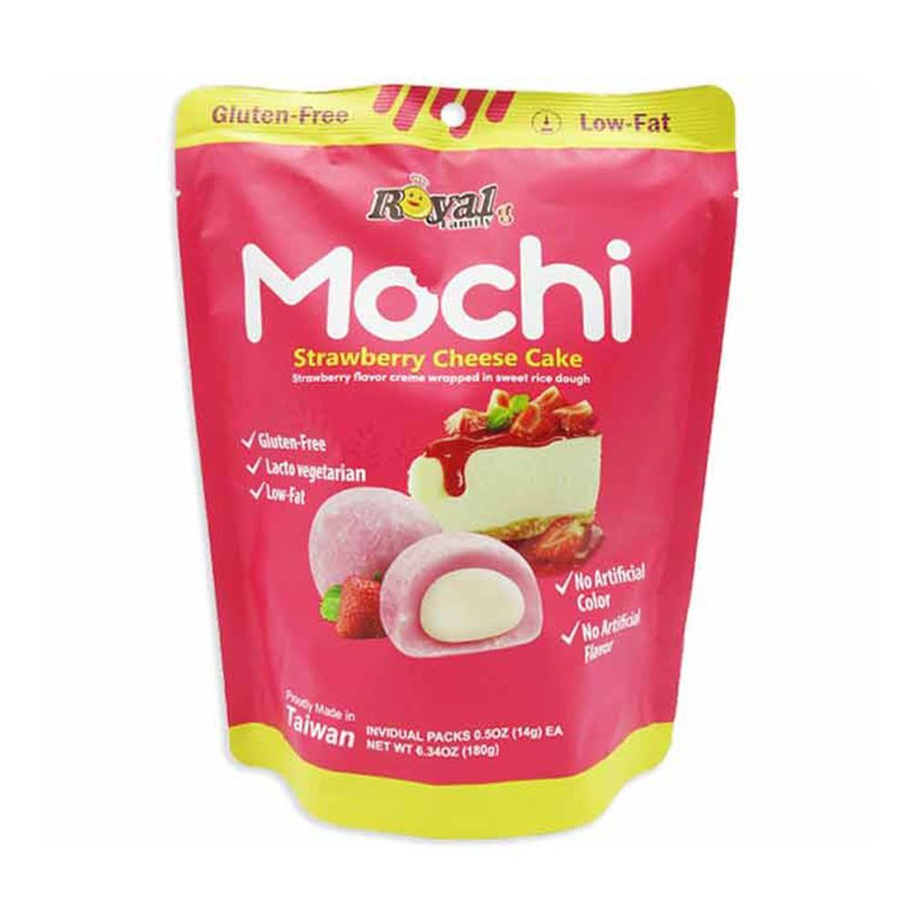 Royal Family Strawberry Cheese Cake Mochi 180g (Taiwan) | Global Bite