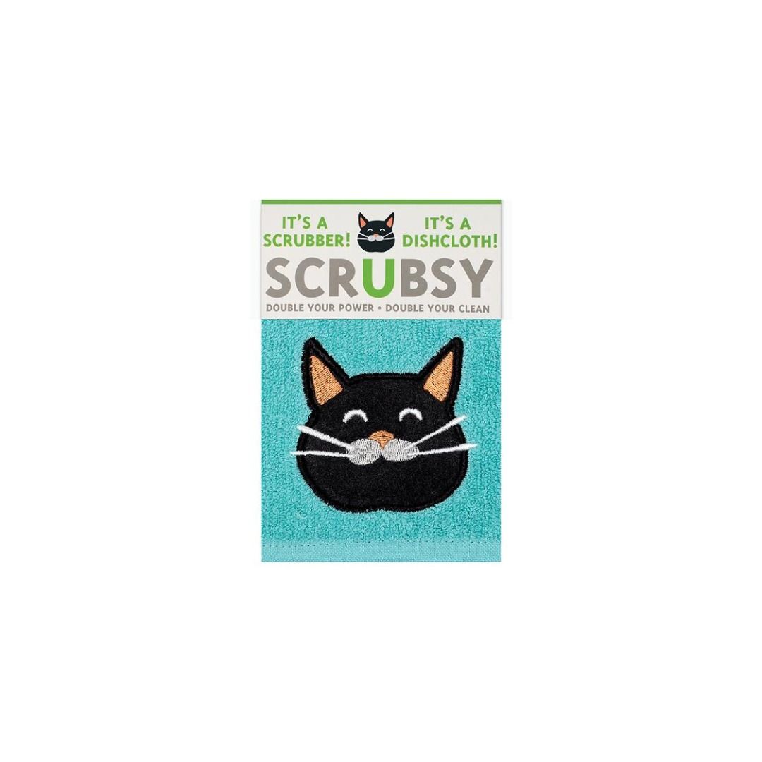 Scrubsy Cloth - Meow | MU Kitchen