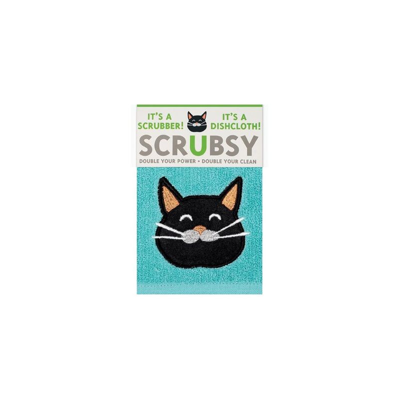 Scrubsy Cloth - Meow | MU Kitchen