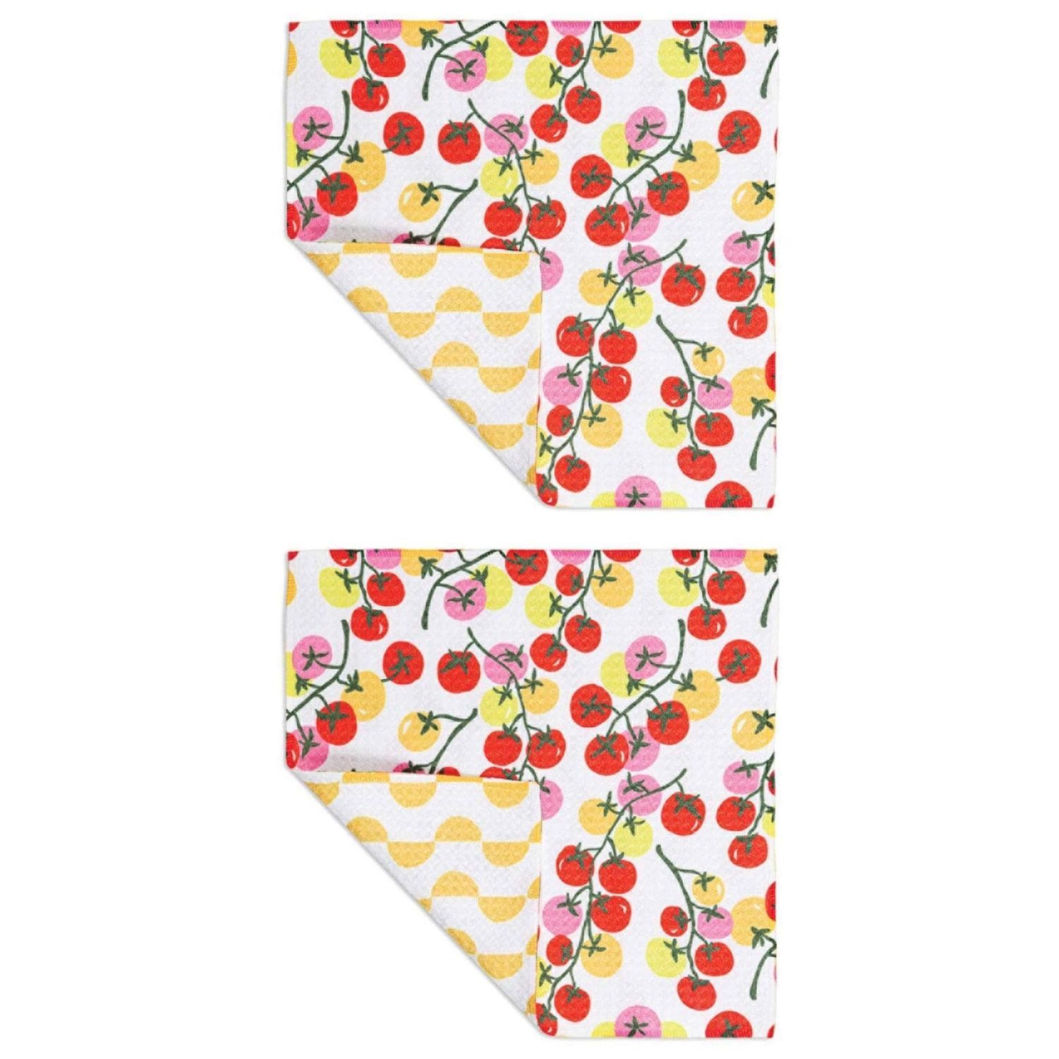 Vibe Recycled Dishcloth Set - Cherry Tomatoes | MU Kitchen