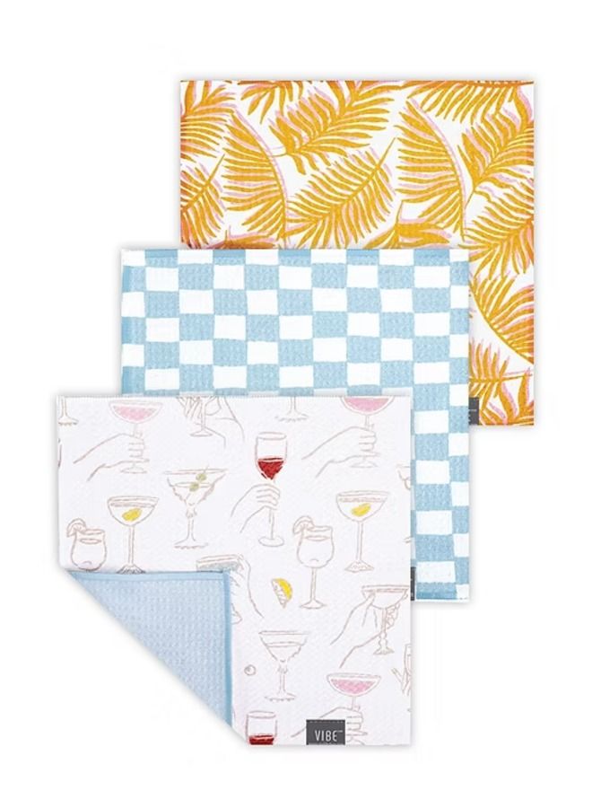 Vibe Recycled Dishcloth Set - Meow Mischief | MU Kitchen