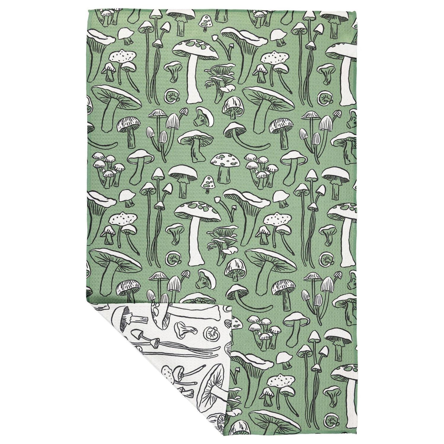 Vibe Recycled Dish Towel - Mushroom Medley | MU Kitchen