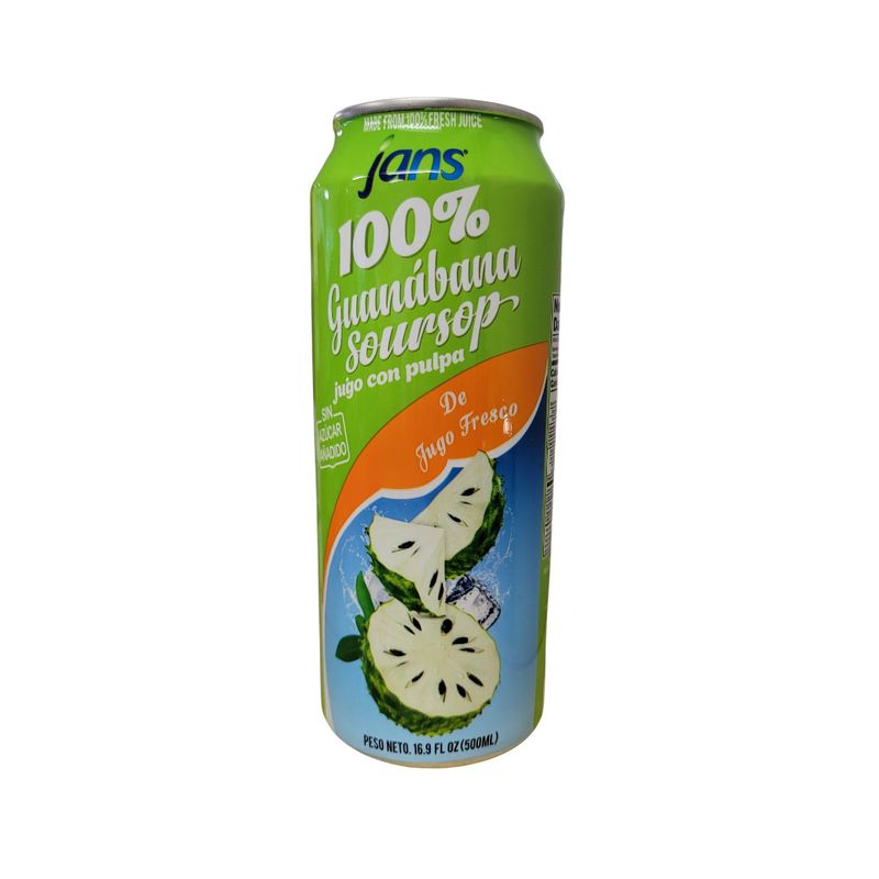 100% Soursop Juice with Pulp, 16.9 fl oz