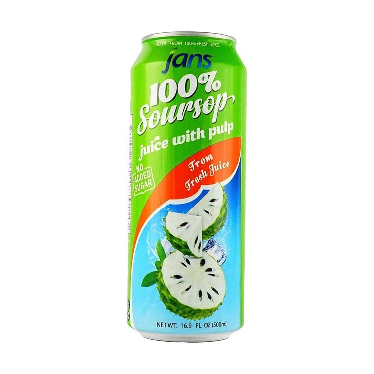 100% Soursop Juice with Pulp,16.9 fl oz