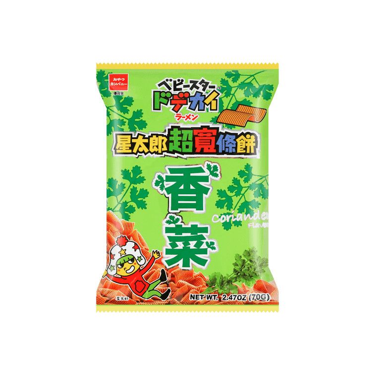 Crispy Coriander Wide Noodle Snack, 2.47 oz