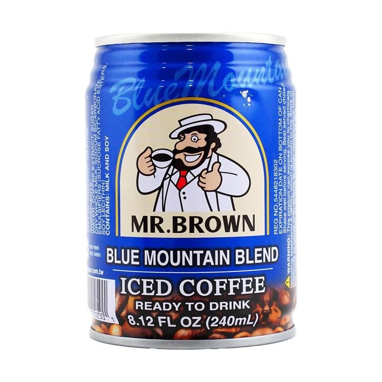 MR BROWN Coffee Blue Mountain Style, 8.1 fl oz