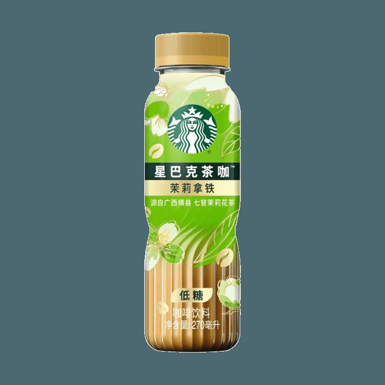 Tea Coffee Jasmine Latte, Low Sugar, 9.13 fl oz