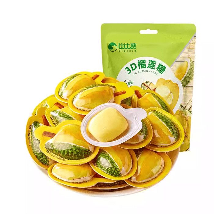 3D Durian Candy 7.05 oz, Fruit Soft Candy