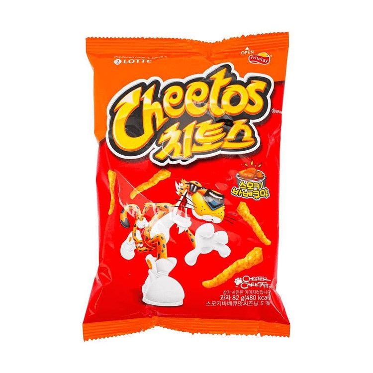 FRITO LAY Cheetos Asian Barbecue Corn Cracker, 2.89 oz